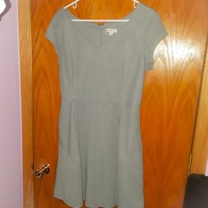 Large Business Casual Short Canvas Dress